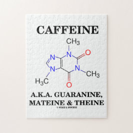 Puzzle Caffeine A.K.A. Guaranine, Mateine y Theine