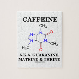 Puzzle Caffeine A.K.A. Guaranine, Mateine y Theine