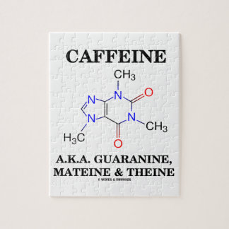 Puzzle Caffeine A.K.A. Guaranine, Mateine y Theine