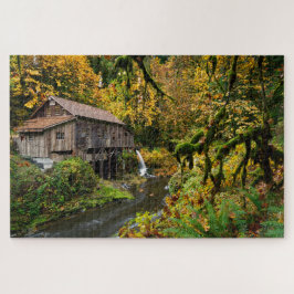 Puzzle Caída en Cedar Creek Grist Mill en Washington