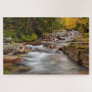 Puzzle Caída en Jefferson Brook, New Hampshire