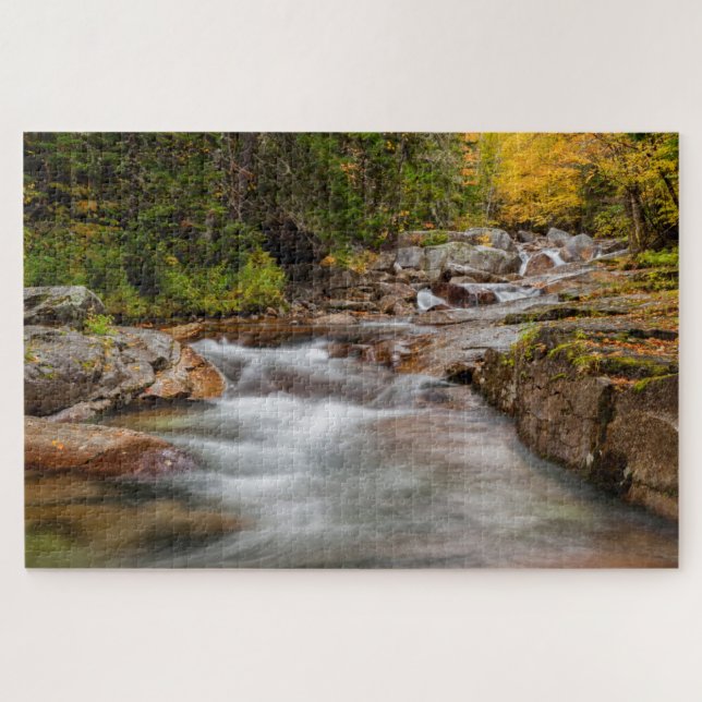 Puzzle Caída en Jefferson Brook, New Hampshire (Horizontal)