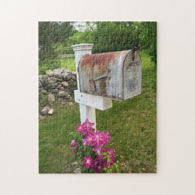 Puzzle Caja de Correo Rústica Vermont. (Vertical)