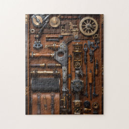 Puzzle Caja de herramientas del complejo Steampunk