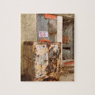 Puzzle Caja fuerte abandonada