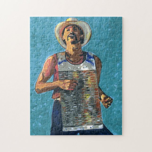Puzzle Cajun Zydeco Music (Vertical)