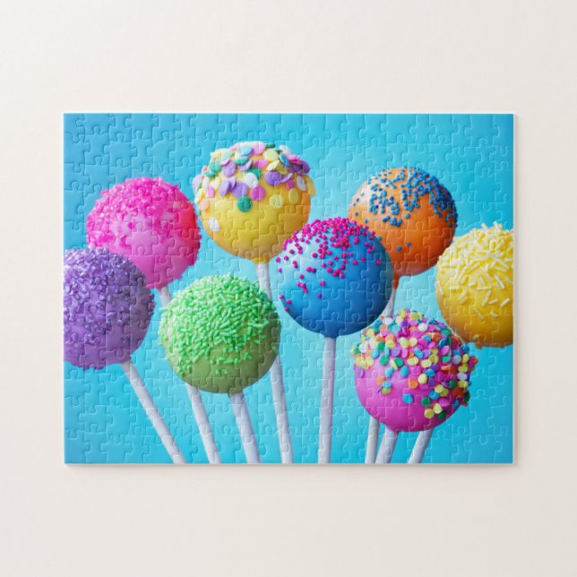 Puzzle Cake Pops (Horizontal)
