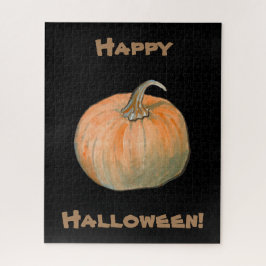 Puzzle Calabaza acuática feliz de Halloween