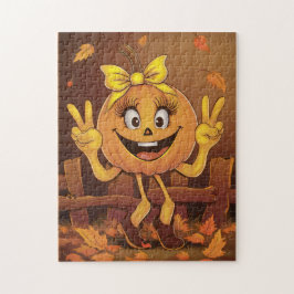 Puzzle Calabaza feliz.