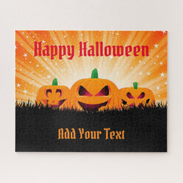 Puzzle Calabaza feliz de Halloween