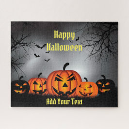 Puzzle Calabaza feliz de Halloween