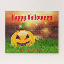 Puzzle Calabaza feliz de Halloween