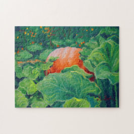 Puzzle Calabaza roja del planeta