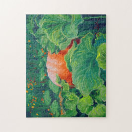 Puzzle Calabaza roja del planeta