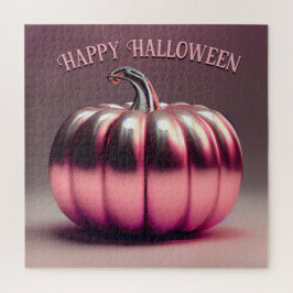 Puzzle Calabaza rosa brillante