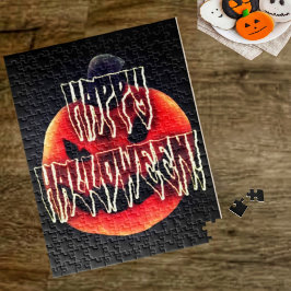 Puzzle Calabaza Scare-Wht