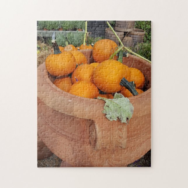 Puzzle Calabazas de otoño (Vertical)