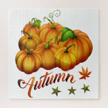 Calabazas de otoño   