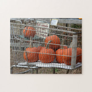 Puzzle Calabazas En El Autumt Comercial