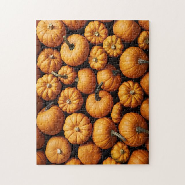 Puzzle Calabazas pequeñas para Halloween (Vertical)