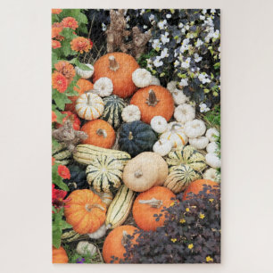Puzzle Calabazas vegetales sanas