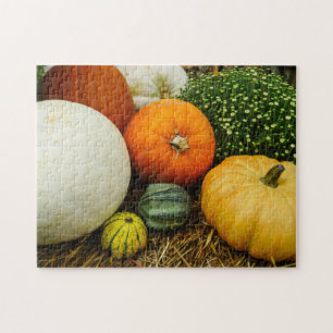Puzzle Calabazas Y Gris