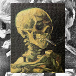 Puzzle Calavera con cigarrillo en llamas por Vincent van<br><div class="desc">Calavera con Cigarrillo en llamas de Vincent van Gogh es un bello post de arte de época impresionista todavía pintado de la vida. Un retrato de humedeciendo esqueletos humanos. Excelente imagen para productos antitabaco. Fumar mata a 1000 cada año, ayuda a alguien a dejar de fumar hoy. Excelente imagen para...</div>