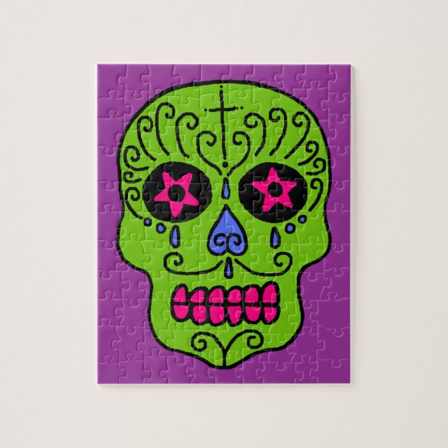 Puzzle Calavera de Azúcar (Vertical)