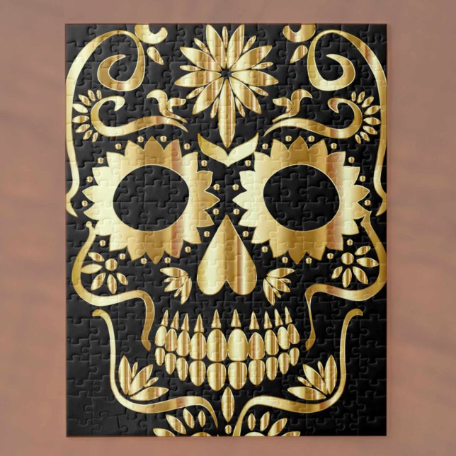 Puzzle Calavera de azúcar Día Mexicano del Arte Cultural  (Subido por el creador)