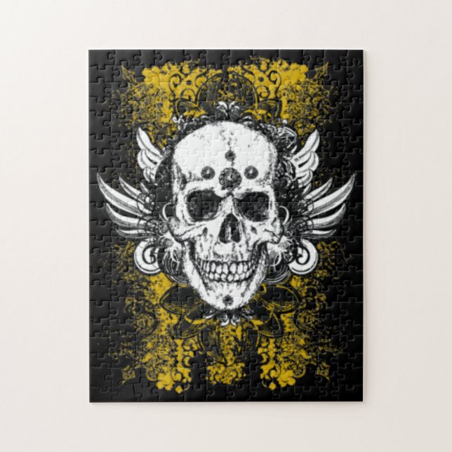 Puzzle Calavera gruesa (Vertical)
