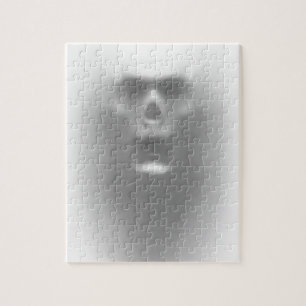 Puzzle calavera temible