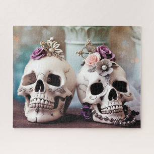 Puzzle Calaveras con Joyas