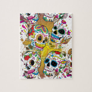 Puzzle Calaveras de azúcar