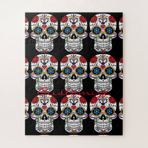 Puzzle Calaveras humanas decoradas Art Thunder_Cove