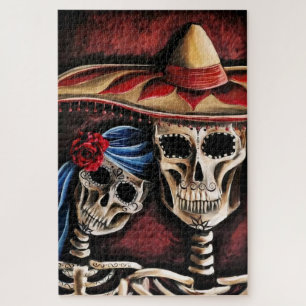 Puzzle Calaveras mexicanas