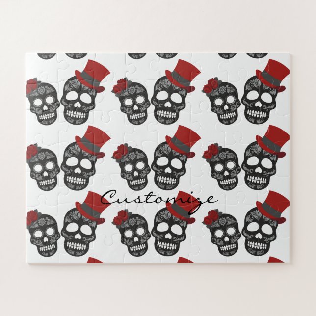 Puzzle Calaveras negras Duo Thunder_Cove (Horizontal)