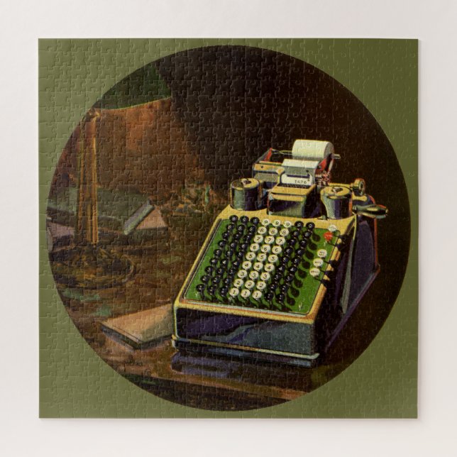 Puzzle Calculadora Contable Comptometer Empresarial Vinta (Vertical)