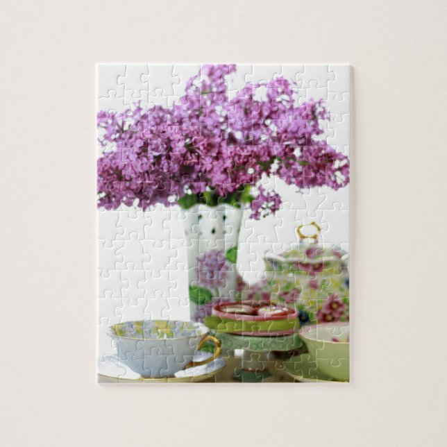 Puzzle Calendario 2018 del tiempo del té (Vertical)