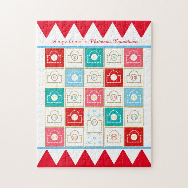 Puzzle Calendario Anticipado de Vintage (Vertical)