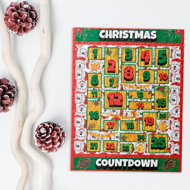 Puzzle Calendario de Adviento de Navidad Cuenta Regresiva (Subido por el creador)
