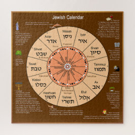 Puzzle Calendario judío