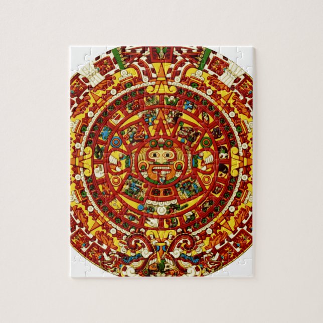 Puzzle calendario maya (Vertical)