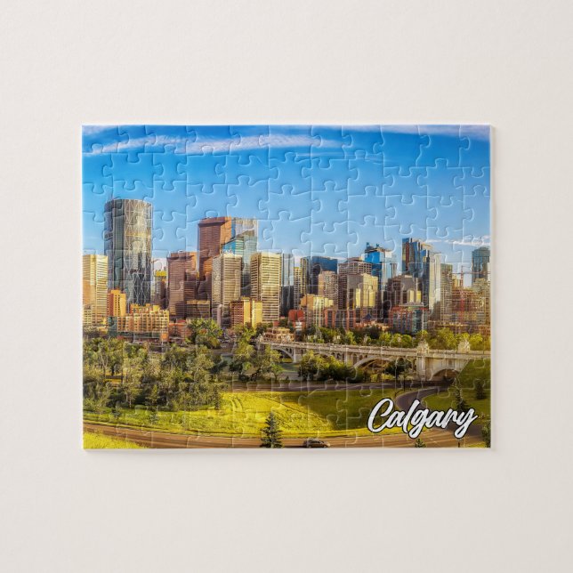 Puzzle Calgary, Alberta (Canadá) (Horizontal)