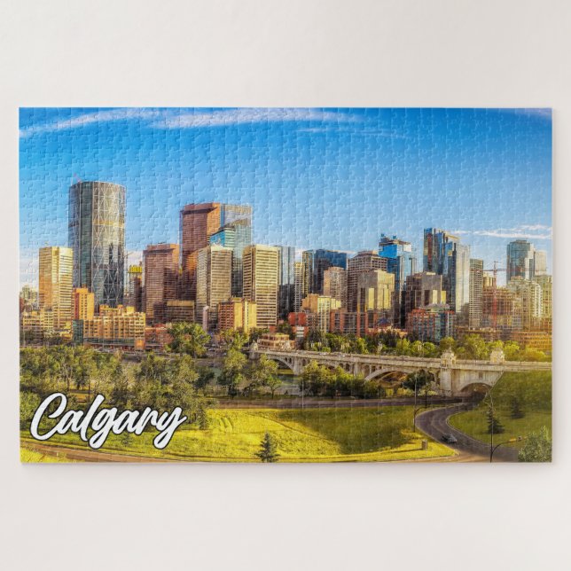 Puzzle Calgary, Alberta (Canadá) (Horizontal)
