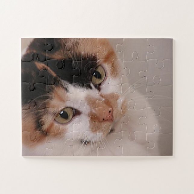 Puzzle Calico Beauty Cat (Horizontal)