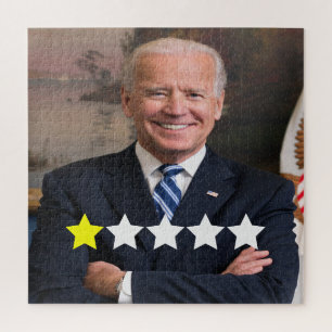 Puzzle Calificación de aprobación del presidente Joe Bide