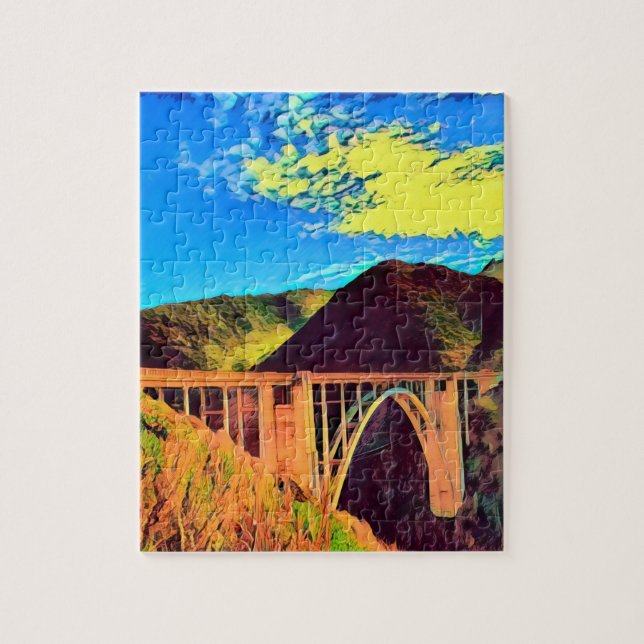 Puzzle California - BIXBY CREEK - Bridge (Vertical)
