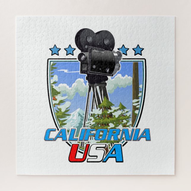 Puzzle California EE. UU. (Vertical)