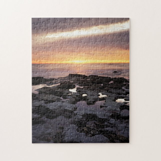 Puzzle California, San Diego, Sunset Cliffs, Atardecer 6 (Vertical)