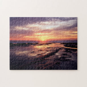 Puzzle California, San Diego, Sunset Cliffs, Sunset 3